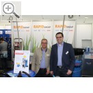 STAHLGRUBER Leistungsschau 2017 in München Auf der STAHLGRUBER Leistungsschau 2017 in München - Michael Mutz (li.) und Michael Schiffer.  