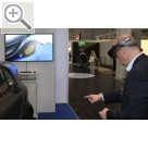 PV LIVE! 2017 AR Augmented Reality auf der PV LIVE! 2017 mit BOSCH und der Microsoft Hololens - interaktiver realitätsnaher Felgenwechsel auf virtuellen Blick.  