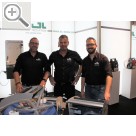 STAHLGRUBER Leistungsschau 2017 in Nürnberg Team GL Werkstatt-Technik auf der STAHLGRUBER Leistungsschau 2017 in Nürnberg - Holger Henzler, Dirk Stier, Patrick Raab.  