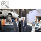 Automechanika Frankfurt 2018 75. Firmenjubiläum, zwei Generationen auf der Automechanika 2018 - Hans und Steffen Nußbaum. Nubaum 