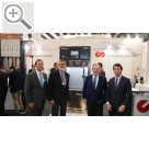 Automechanika Frankfurt 2018 SAMOA HALLBAUER auf der Automechanika Frankfurt 2018 - Sven Hallbauer, Dr. Albrecht Hallbauer, Alberto G.-Moratiel, Alberto G.-MoratielR. (v.l.n.r.)  