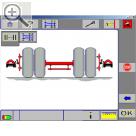 JOSAM Richttechnik GmbH auf der REIFEN 2004 in Essen. JOSAM truckaligner II. Die Software fhrt durch die Arbeitsschritte. Josam Achsmessgerte NFZ