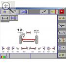 JOSAM Richttechnik GmbH auf der REIFEN 2004 in Essen. JOSAM truckaligner II. Klare und bersichtliche Darstellung aller Werte. Josam Achsmessgerte NFZ