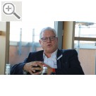 Impressionen von den COPARTS Profi Service Tagen 2018 in Göttingen. Teil 3. Ulrich Wohlgemuth informiert im Rahmen des Pressemeetings über die neue www.coparts.de, die Auszeichnung als Group Auto Member of the Year 2018, das gemeinsame Flottenmanagement mit der G.A.S., das MOTOR KOLLEG mit Andreas Lamm, TEILEn e.V., u.u.u.  