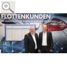 Impressionen von den COPARTS Profi Service Tagen 2018 in Göttingen. Teil 3. Kooperation und Flottenmanagement auch bei Karosserie und Lack - Andreas Brodhage, G.A.S. und Kai Gräper, Akzu Nobel Coatings.  