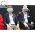 WM Werkstattmesse 2019 in Stuttgart - Teil 1. VR Brille ist, als wäre man im Kino. Sehr beeindruckend.  