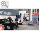 WM Werkstattmesse 2019 in Stuttgart - Teil 3. Hella Gutmann auf der WM Werkstattmesse 2019 in Stuttgart - Praxis Vorführung der Senor- und Kamerajustage.  