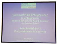 Was macht die Erfolgreichen so erfolgreich? Beispiele der Service-Award Gewinner der letzten Jahre.