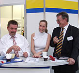 Herrmann Fink, Thea Lauro und Gerhard Schmidt