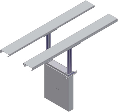 autop Biglift - Tragkraft 6,0 t - Fahrschinenlänge 5.500 mm