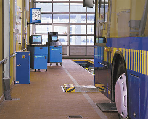 Der microbrake 8100 mit paralleler PC-Visualisierung (Verkehrsgesellschaft Kirchweihtal, Kaufbeuren).