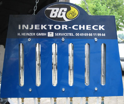 BG Products Deutschland / Österreich H.Heinzer GmbH - Injektorcheck 