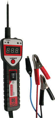 BUSCHiNG - 100437 Kombi Tester DC Test Probe LED 40V