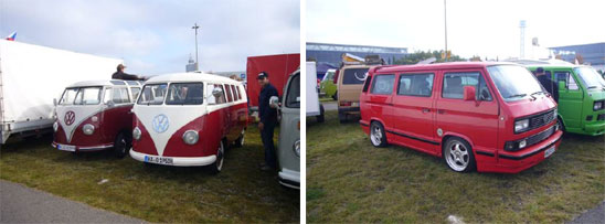 Consul Hebeb&uuml;hnen beim &bdquo;Bulli&ldquo;-Festival in Hannover
