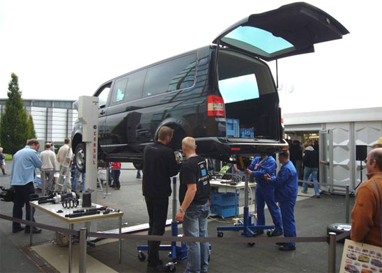 Sicher heben, sicher arbeiten &ndash; an der Consul 2.35 Supra!
