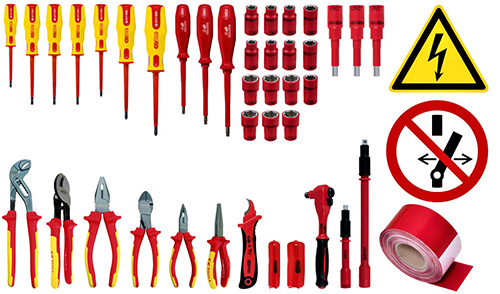 isolierte Werkzeugsatz für Hybrid- und Elektrofahrzeuge 117.1890 KS Tools