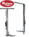 Rotary Solutions bringt eine 2-Säulen-Hebebühne mit AV-Armen auf den Markt