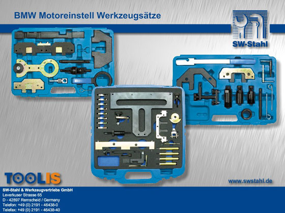 Drei neue Zusammenstellungen ergänzen das Sortiment der Motoreinstellwerkzeuge