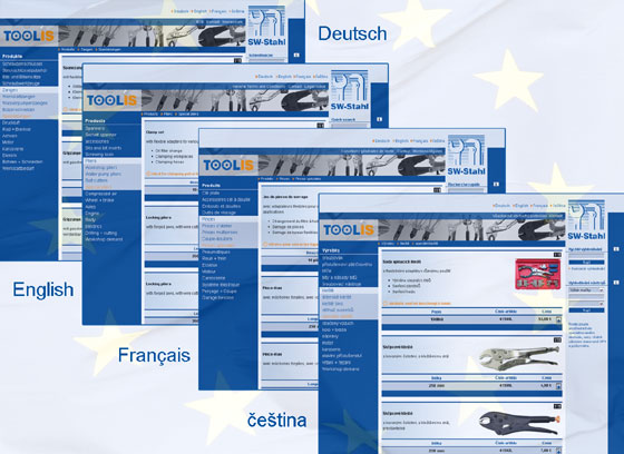 TOOL-IS jetzt viersprachig