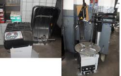 Montiermaschine (Hofmann) / Wuchtmaschine (Beissbarth)